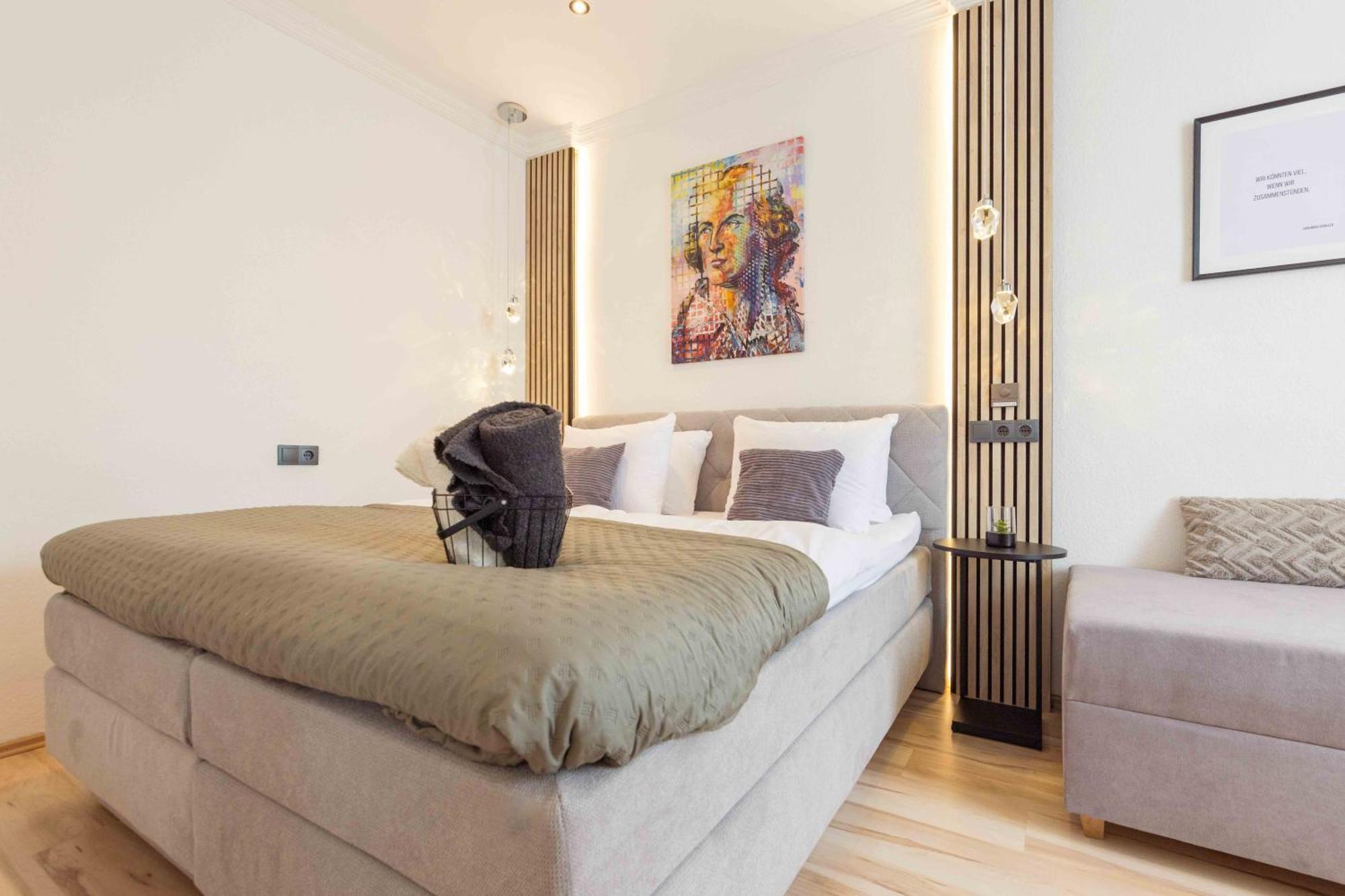 Schillerapartment Hof, Kueche, 24H Digital-Checkin, Parkplatz, Wlan250Mbit Hof  Zewnętrze zdjęcie
